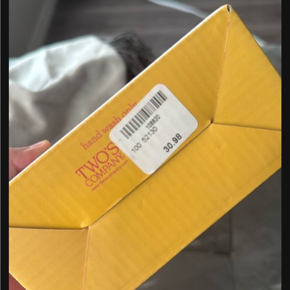 New In Box Set Of 2 Highball Glasses Lemon Theme - Picture 2 of 5